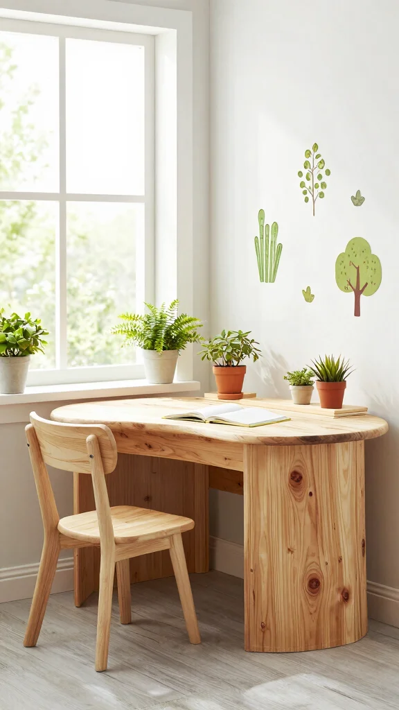 10 IKEA Study Room Ideas for Kids That Are Practical and Fun - 10. Outdoor-Inspired Study Areas 1