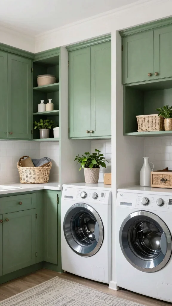 10 Laundry Room Green Cabinet Ideas That Add a Fresh, Bold Touch - Conclusion 1