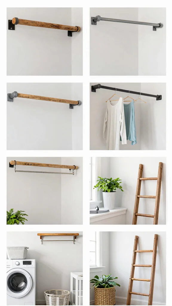 10 Laundry Room Hanging Rod Ideas for Air Drying and More Storage - Conclusion 1
