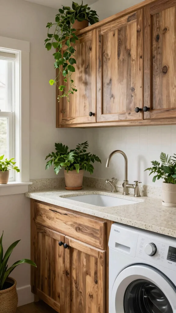 10 Laundry Room Quartz Countertop Ideas for a Sleek Folding Station - 10. Eco-Friendly Quartz Options 1