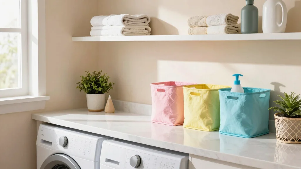 10 Laundry Room Quartz Countertop Ideas for a Sleek Folding Station