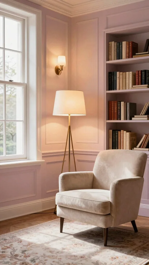 10 Quiet Luxury Reading Room Ideas for an Elevated Retreat - 2. Elegant Lighting 1