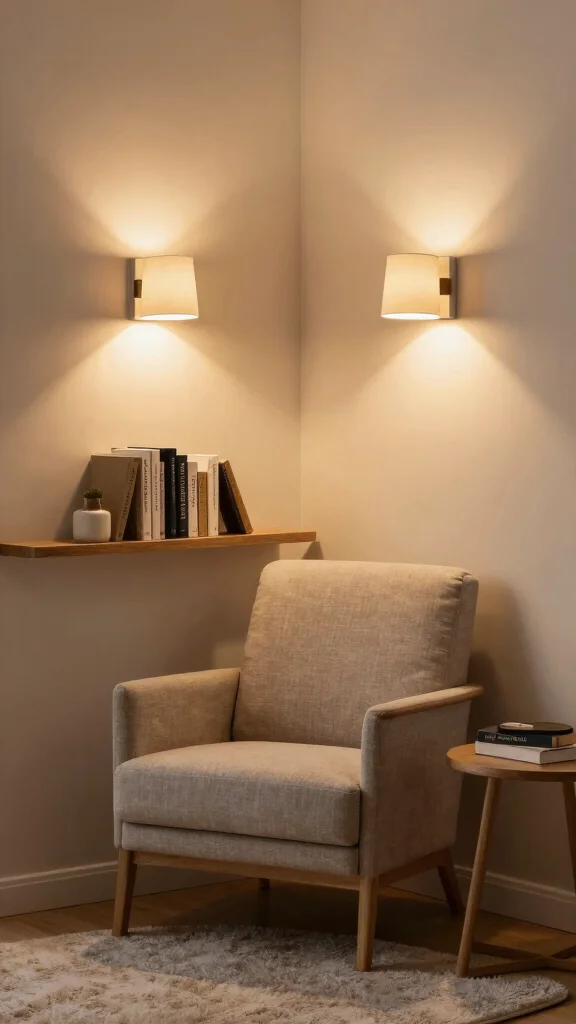 10 Reading Room Lamp Ideas That Light Up Without the Glare - 4. Wall-Mounted Sconces 1