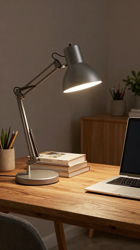 10 Reading Room Lamp Ideas That Light Up Without the Glare - 5. Adjustable Desk Lamps 1
