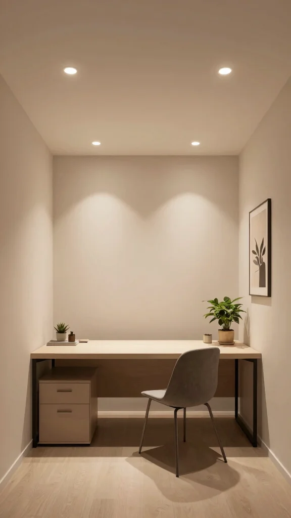 10 Study Room False Ceiling Design Ideas for a Finished Look - 5. Recessed Lighting Designs 1