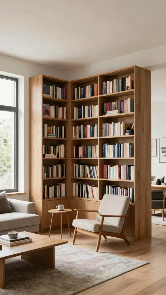 11 Built-In Reading Room Ideas That Make Books the Feature Wall - 10. Open Concept Library Spaces 1