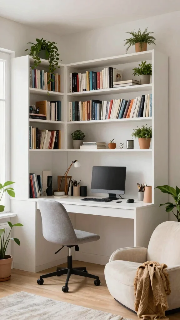 11 Built-In Reading Room Ideas That Make Books the Feature Wall - 6. Multi-Purpose Reading Spaces 1