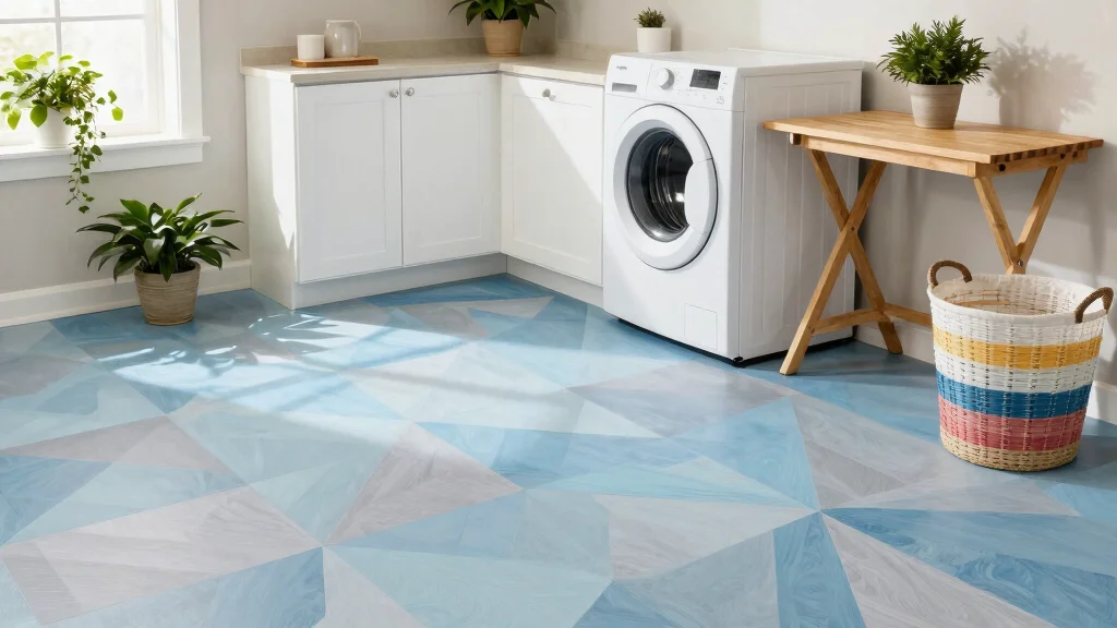 11 Laundry Room Vinyl Flooring Ideas That Are Durable and Stylish