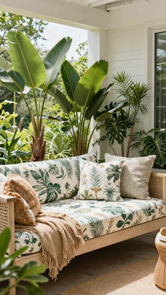 11 Reading Room Daybed Ideas for a Space That Does Double Duty - 11. Outdoor-Inspired Daybed 1