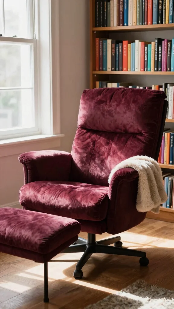11 Reading Room Furniture Ideas for a Cozy and Functional Space - 6. Adjustable Reading Chairs 1