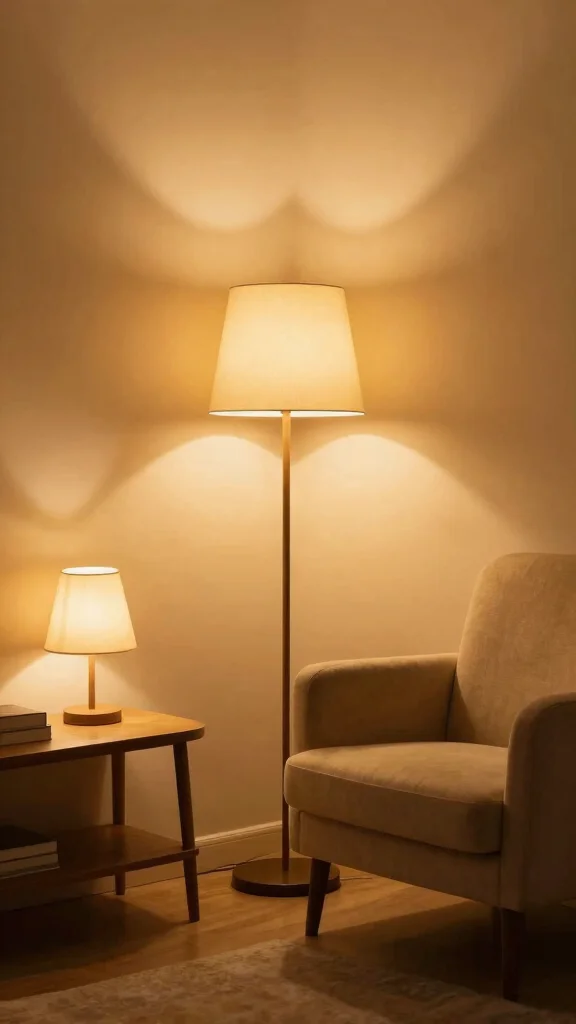 11 Reading Room Furniture Ideas for a Cozy and Functional Space - 9. Cozy Lighting Options 1