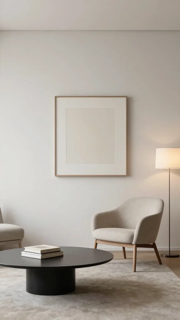 11 Reading Room Furniture Layout Ideas for Comfort and Flow - 11. Minimalistic Approach 1