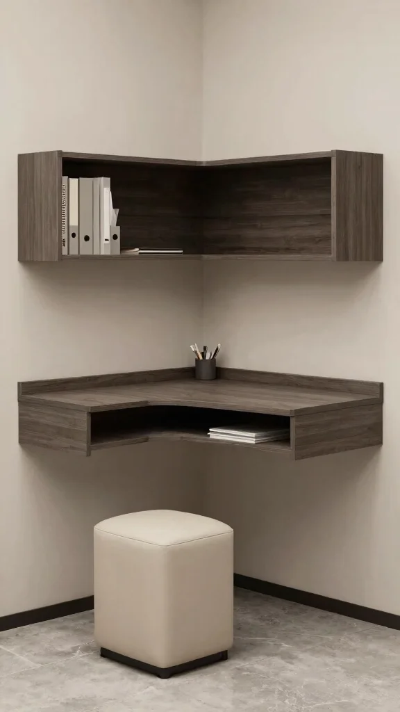 11 Serene Luxury Study Room Ideas for a Calm and Elegant Space - 6. Multi-functional Furniture 1