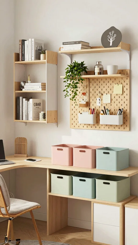 11 Study Room Renovation Ideas to Create a Proper Workspace at Home - 3. Incorporate Smart Storage Solutions 1