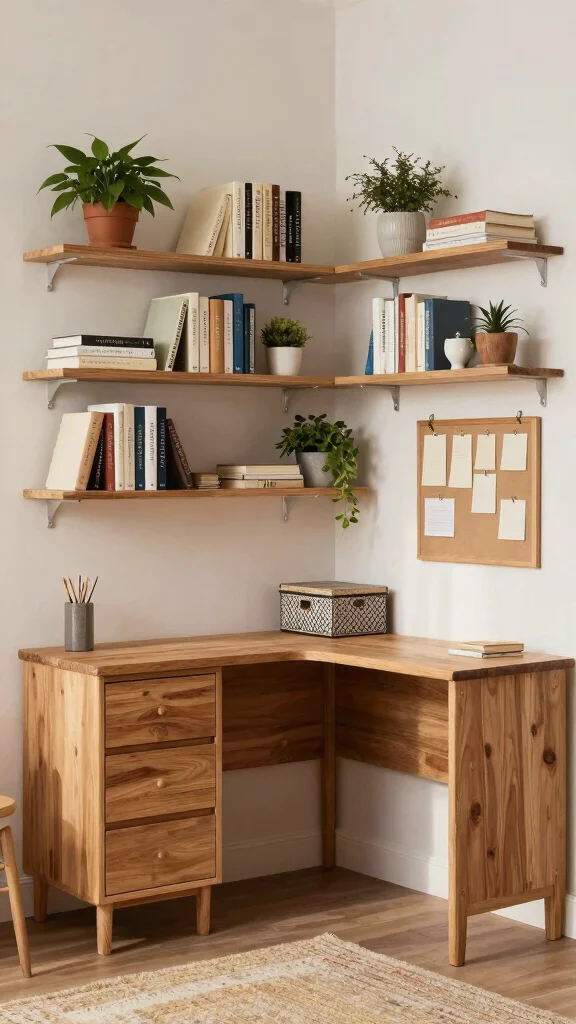11 Study Room Setup Ideas for a More Focused and Productive Day - 3. Utilize Smart Storage Solutions 1