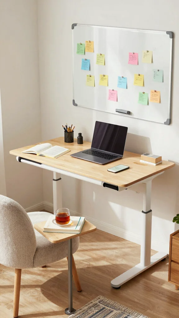 11 Study Room Setup Ideas for a More Focused and Productive Day - 8. Allow for Flexibility 1