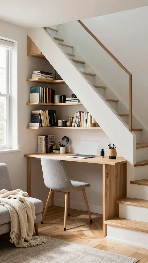 11 Under Stairs Reading Room Ideas That Turn Dead Space Into Magic - 5. Multi-Functional Space 1