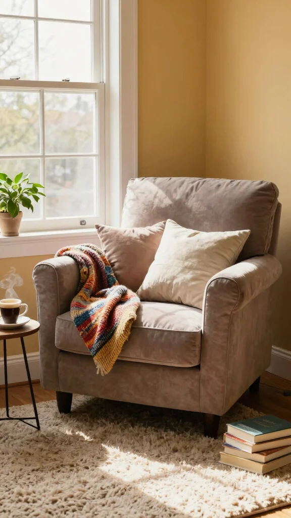 12 Home Library Reading Room Ideas for a Dreamy Book Lover Space - 1. Embrace a Cozy Reading Nook 1