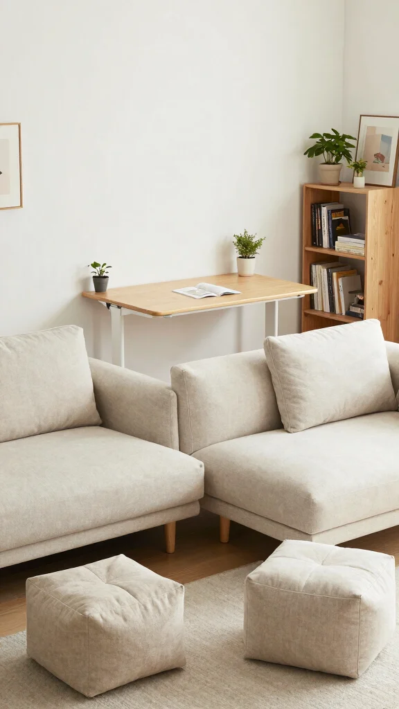 12 Home Library Reading Room Ideas for a Dreamy Book Lover Space - 11. Design with Versatility in Mind 1