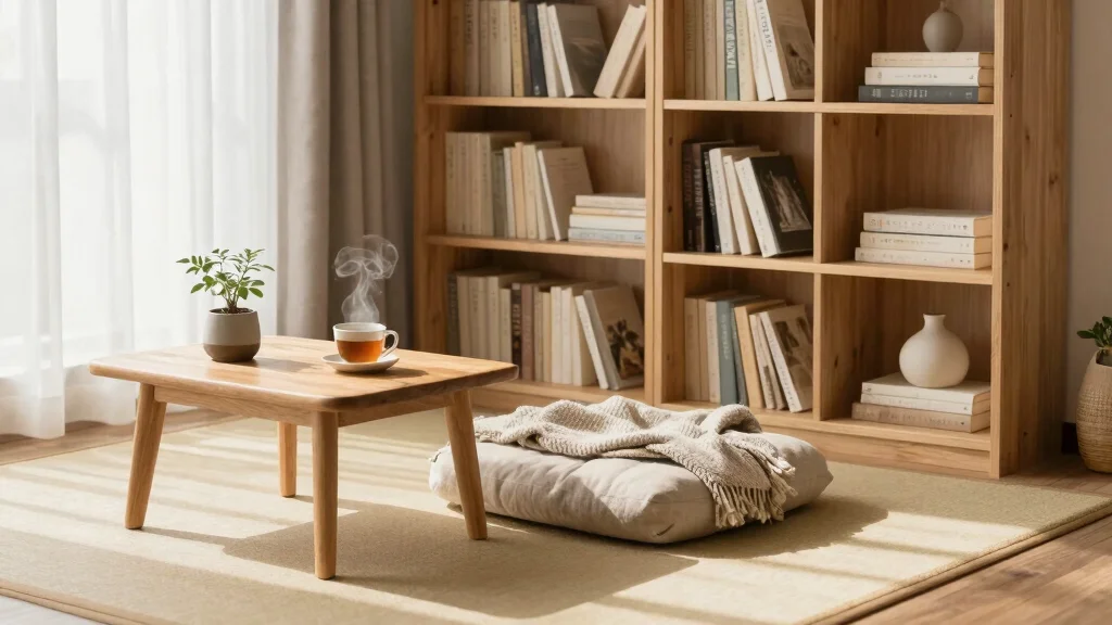 12 Japandi Reading Room Ideas for a Calm and Minimal Book Space