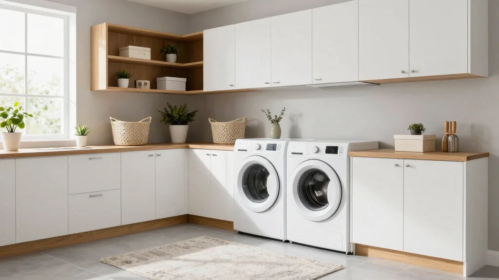 12 Laundry Room Cabinet and Shelf Concepts for Maximum Storage
