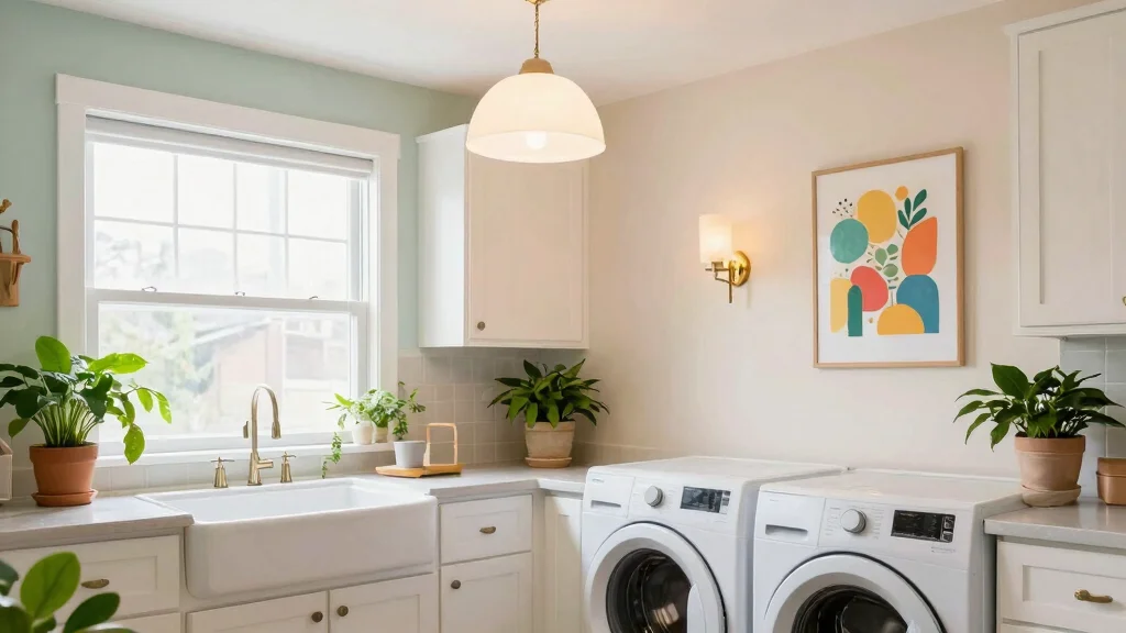 12 Laundry Room Light Fixture Ideas That Brighten Up Every Load