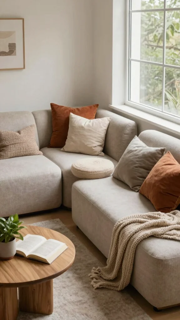 12 Reading Room Chair Ideas: From Cozy Armchairs to Hanging Bowls - 10. Modular Seating 1