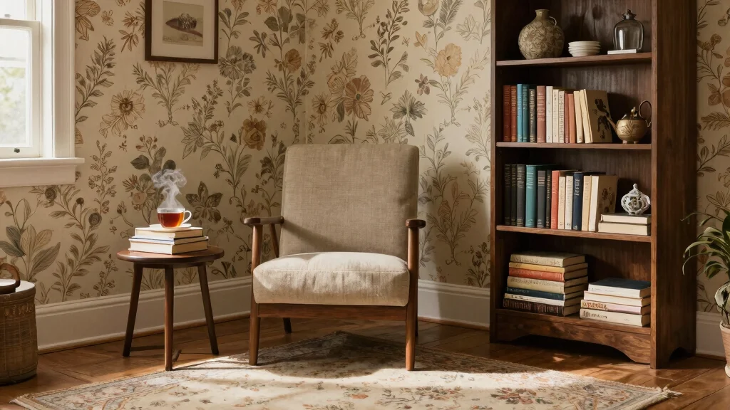 12 Reading Room Wallpaper Ideas That Add Depth and Character