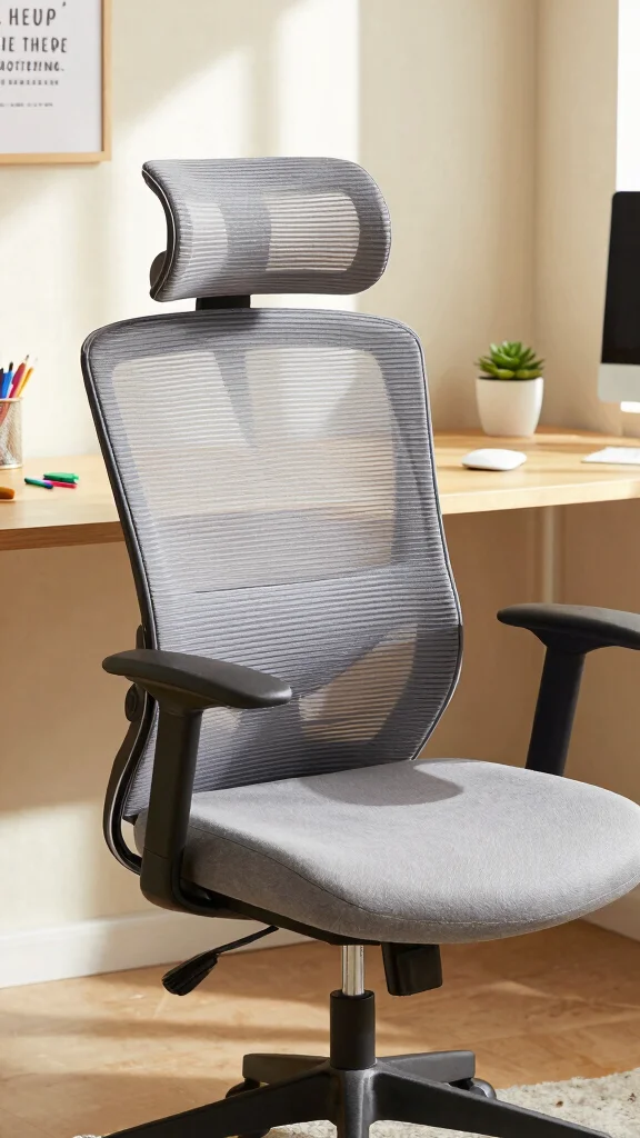 12 Study Room Chair Ideas That Are Comfortable Enough for Long Sessions - 1. The Classic Ergonomic Office Chair 1
