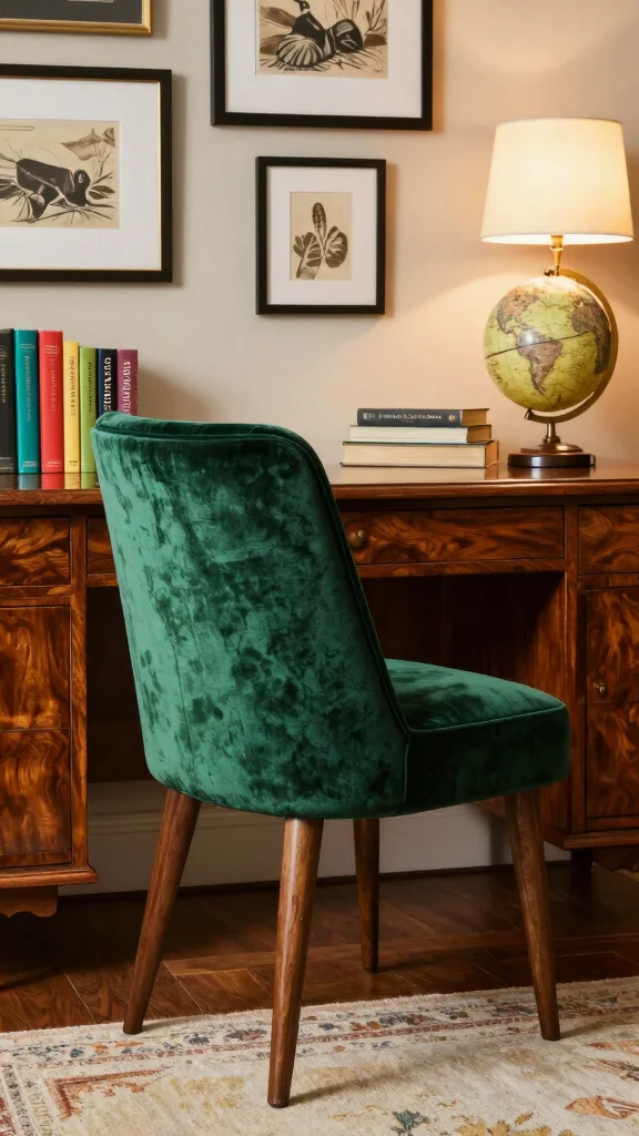 12 Study Room Chair Ideas That Are Comfortable Enough for Long Sessions - 2. Stylish Desk Chairs That Double as Decor 1