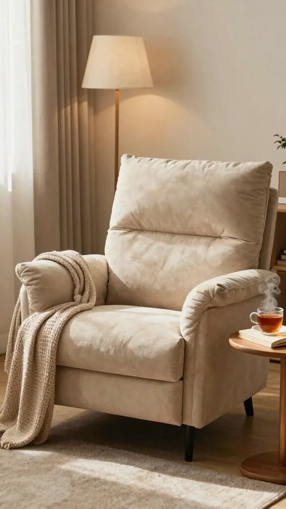 12 Study Room Chair Ideas That Are Comfortable Enough for Long Sessions - 3. The Cozy Reading Chair 1