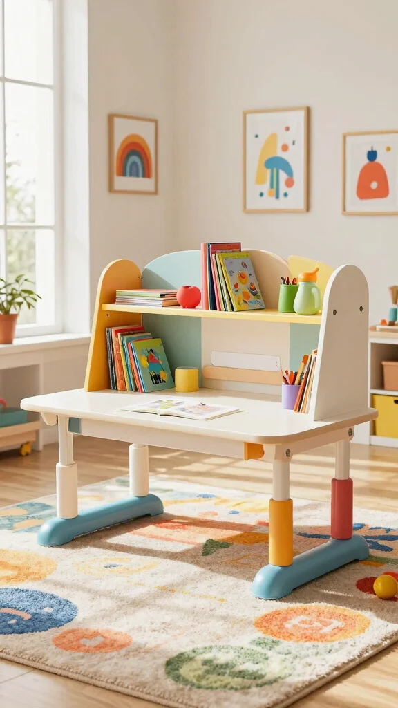 12 Study Room Design Ideas for Kids That Grow With Them - 1. Modular Furniture for Flexibility 1