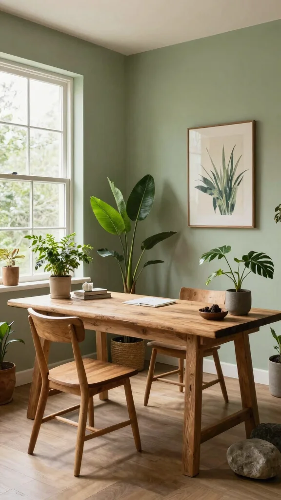 12 Study Room Design Ideas for Kids That Grow With Them - 9. Nature-Inspired Designs 1