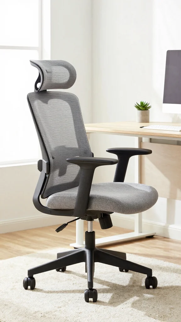 12 Study Room Furniture Ideas to Build a More Productive Space - 2. Ergonomic Chairs 1