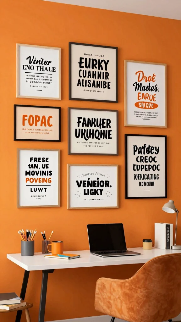 12 Study Room Wall Painting Ideas From Motivational to Minimal - 3. Motivational Wall Quotes 1