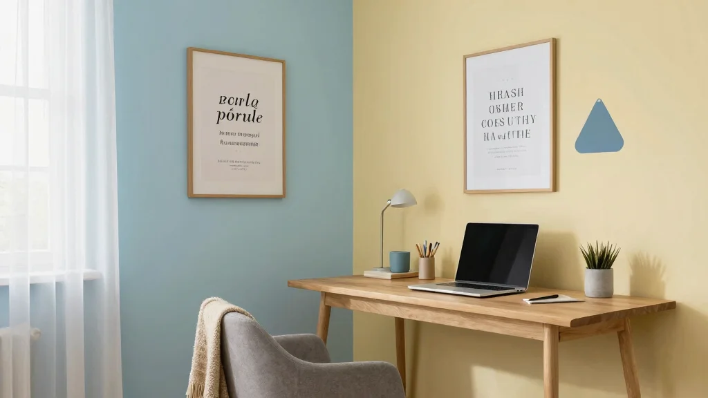 12 Study Room Wall Painting Ideas From Motivational to Minimal