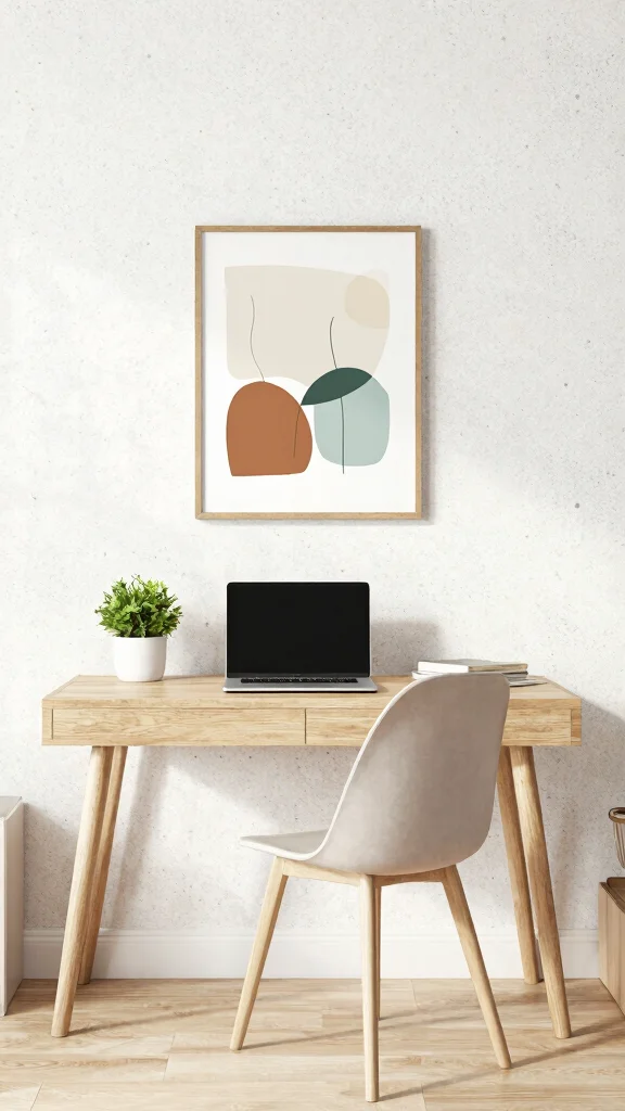 12 Study Room Wallpaper Ideas That Add Character Without Distraction - 7. Simple Dot Patterns 1