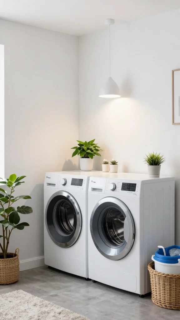 13 Laundry Room Lighting Ideas for a Brighter, More Enjoyable Space - 12. Task Lighting for Functionality 1