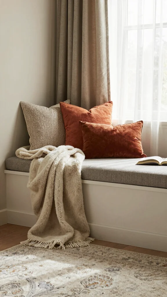 13 Reading Room Furniture Ideas for Every Style and Budget - 11. Exotic Textiles 1