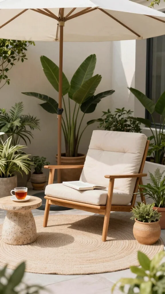 13 Reading Room Furniture Ideas for Every Style and Budget - 13. Outdoor Reading Spaces 1