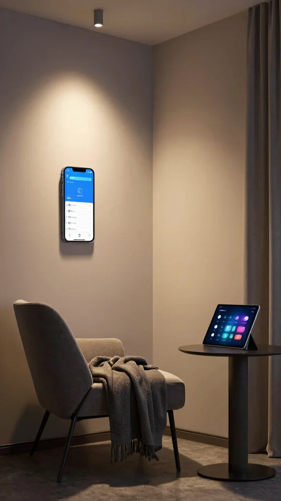 13 Reading Room Lighting Ideas for the Perfect Ambiance - 12. Smart Lighting Solutions 1