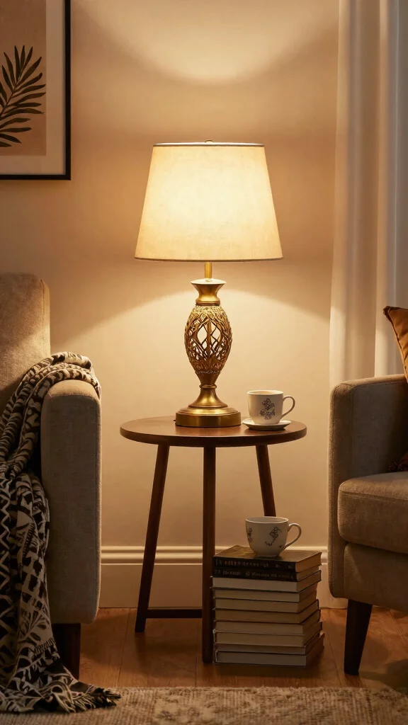 13 Reading Room Lighting Ideas for the Perfect Ambiance - 3. Table Lamps for Home Decor 1