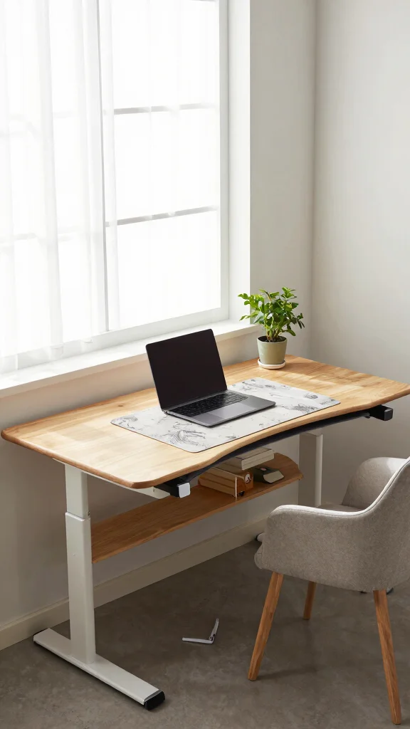 13 Study Room Furniture Ideas for Comfort, Storage, and Style - 1. Ergonomic Study Desk 1