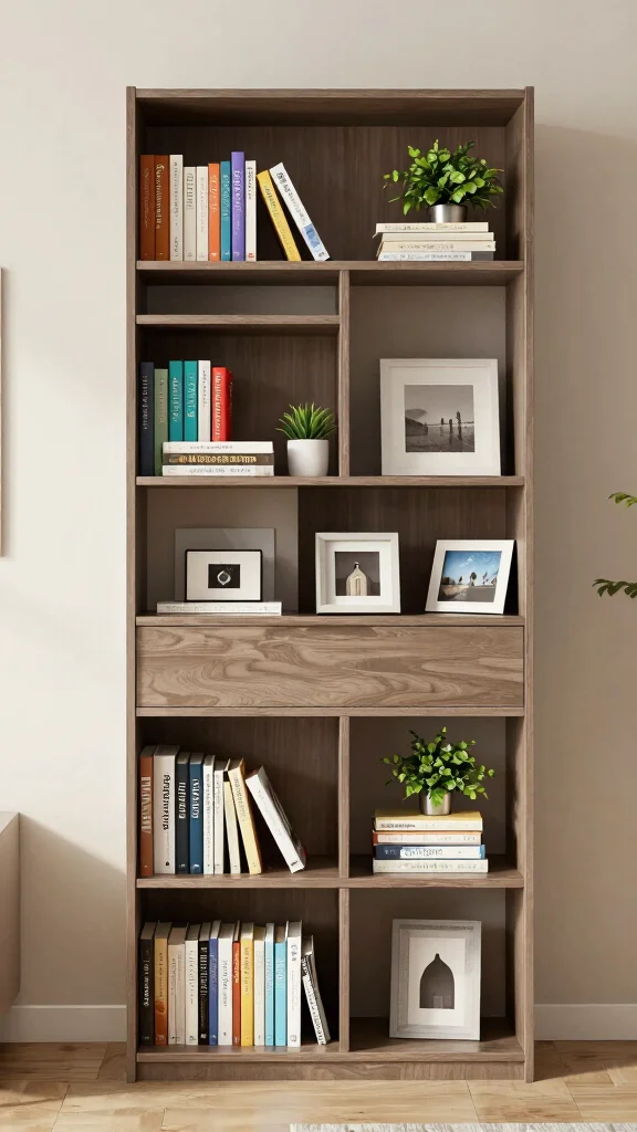 13 Study Room Furniture Ideas for Comfort, Storage, and Style - 3. Stylish Bookshelf Ideas 1