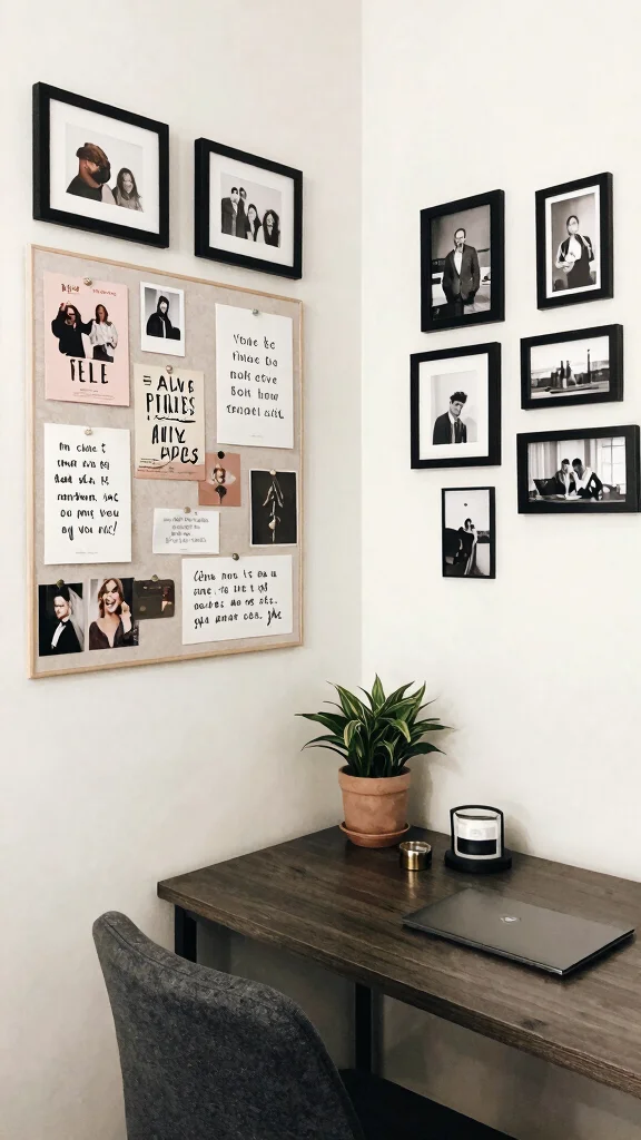 13 Study Room Furniture Ideas for Comfort, Storage, and Style - 7. Personal Touches 1