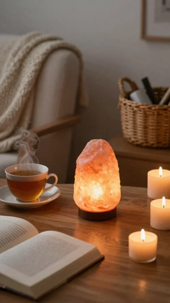13 Study Room Lighting Ideas for Focus, Comfort, and Good Vibes - 8. Organic Light Sources 1