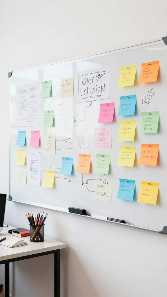 13 Study Room Wall Decor Ideas That Inspire and Motivate - 13. Interactive Wall Decor 1