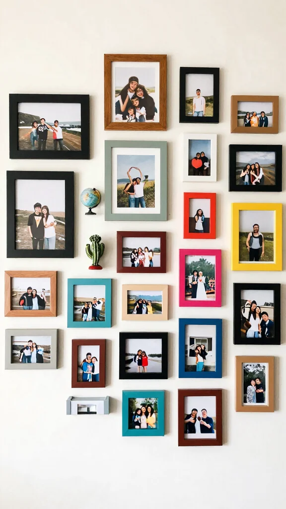 13 Study Room Wall Decor Ideas That Inspire and Motivate - 2. Gallery of Personal Memories 1