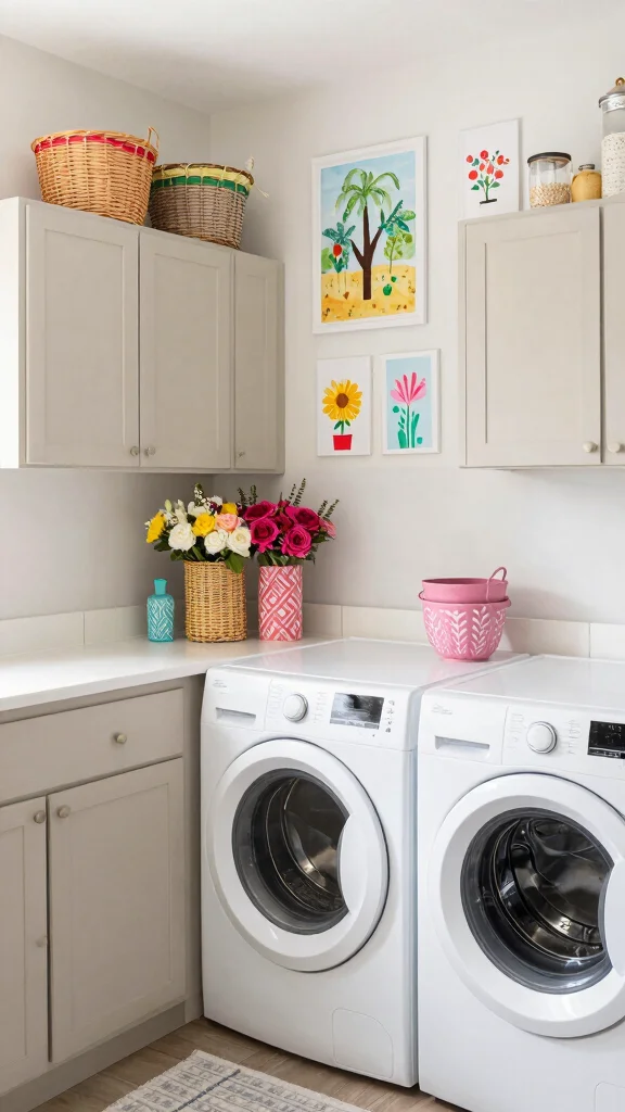 14 Laundry Room Cabinet Ideas for Every Style and Storage Need - 14. Seasonal Decor Flexibility 1