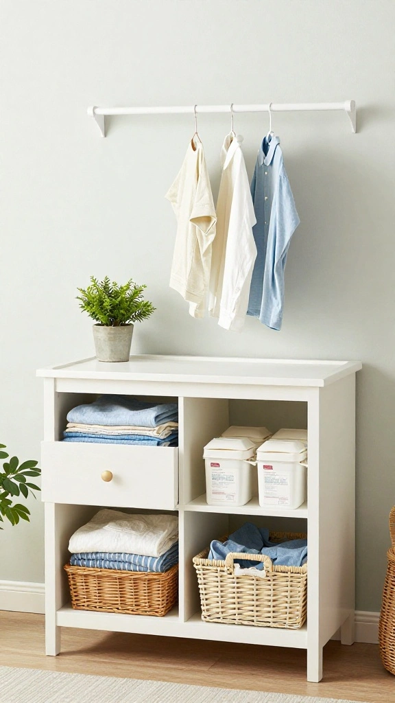 14 Laundry Room Makeover Ideas to Transform a Space You Actually Use - 3. Upcycled Furniture Ideas 1
